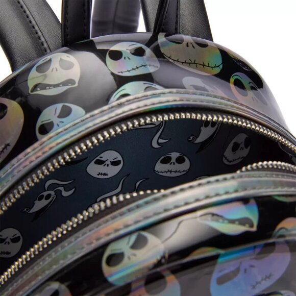 Disney Parks Loungefly The Nightmare Before Christmas Jack Face Mini Backpack - Picture 11 of 11